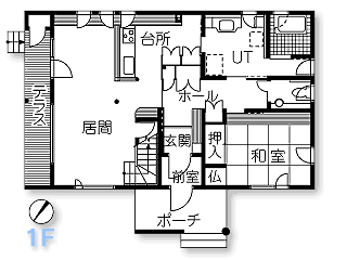 間取り図1階